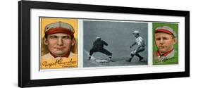 St. Louis, MO, St. Louis Cardinals, Roger Bresnahan, Robert Harmon, Baseball Card-Lantern Press-Framed Art Print