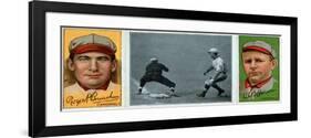 St. Louis, MO, St. Louis Cardinals, Roger Bresnahan, Robert Harmon, Baseball Card-Lantern Press-Framed Art Print