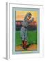 St. Louis, MO, St. Louis Cardinals, Slim Sallee, Baseball Card-Lantern Press-Framed Art Print