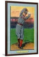 St. Louis, MO, St. Louis Cardinals, Slim Sallee, Baseball Card-Lantern Press-Framed Art Print