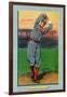 St. Louis, MO, St. Louis Cardinals, Slim Sallee, Baseball Card-Lantern Press-Framed Art Print