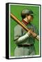 St. Louis, MO, St. Louis Cardinals, W. Joseph Barbeau, Baseball Card-Lantern Press-Framed Stretched Canvas