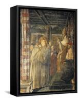 St. Louis of Toulouse Ordained Bishop by Pope Boniface VIII, 1461-1466-Benedetto Bonfigli-Framed Stretched Canvas