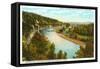 St. Louis River, Fond-du-Lac, Minnesota-null-Framed Stretched Canvas