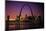 St. Louis Skyline including Gateway Arch-null-Mounted Photographic Print