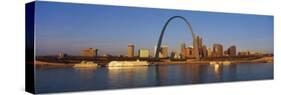 St. Louis Skyline-null-Stretched Canvas