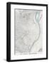 St Louis Topographical Print-null-Framed Art Print