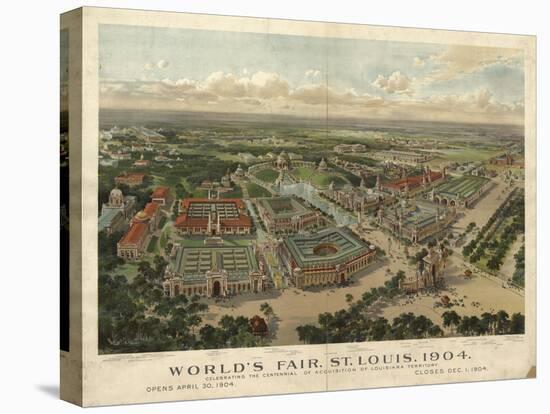 St Louis Worlds Fair-null-Stretched Canvas