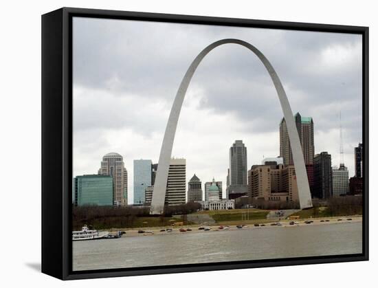St. Louis-James A. Finley-Framed Stretched Canvas
