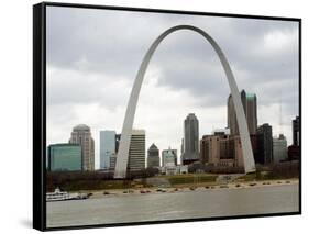 St. Louis-James A. Finley-Framed Stretched Canvas