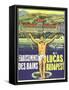 St. Lucas, Budapest Luggage Label-null-Framed Stretched Canvas