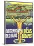 St. Lucas, Budapest Luggage Label-null-Stretched Canvas