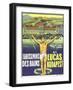 St. Lucas, Budapest Luggage Label-null-Framed Giclee Print