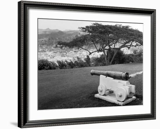 St. Lucia Cannon-null-Framed Photographic Print