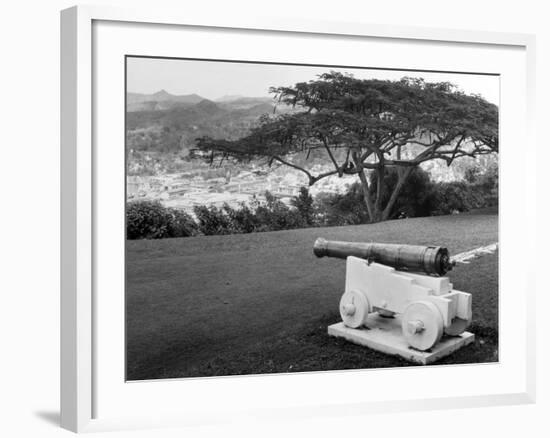 St. Lucia Cannon-null-Framed Photographic Print