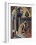 St Lucia Distributing Alms to the Poor, from Stories of St Lucia, 1410-Jacobello del Fiore-Framed Giclee Print