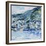 St. Lucia Landscape-Michelle Brunner-Framed Art Print