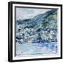 St. Lucia Landscape-Michelle Brunner-Framed Art Print