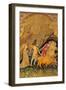 St. Lucy Dragged by the Oxes-Alberegno Jacobello-Framed Art Print