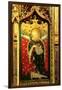 St. Lucy, Rood Screen Painting, Church of St Peter and St Paul, Eye, Suffolk, C.1480-null-Framed Giclee Print