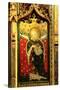 St. Lucy, Rood Screen Painting, Church of St Peter and St Paul, Eye, Suffolk, C.1480-null-Stretched Canvas