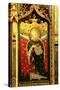 St. Lucy, Rood Screen Painting, Church of St Peter and St Paul, Eye, Suffolk, C.1480-null-Stretched Canvas