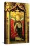 St. Lucy, Rood Screen Painting, Church of St Peter and St Paul, Eye, Suffolk, C.1480-null-Stretched Canvas