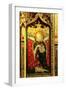 St. Lucy, Rood Screen Painting, Church of St Peter and St Paul, Eye, Suffolk, C.1480-null-Framed Giclee Print