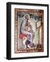 St. Luke, Commissioned by Ebbo, Archbishop of Reims-null-Framed Giclee Print