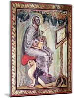 St. Luke, Commissioned by Ebbo, Archbishop of Reims-null-Mounted Giclee Print