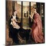 St Luke Drawing the Virgin, 15th Century-Rogier van der Weyden-Mounted Giclee Print