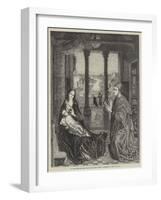 St Luke Drawing the Virgin and Child-Jan van Eyck-Framed Giclee Print