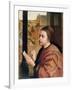 St Luke Drawing the Virgin, Detail, 15th Century-Rogier van der Weyden-Framed Giclee Print