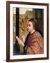 St Luke Drawing the Virgin, Detail, 15th Century-Rogier van der Weyden-Framed Giclee Print