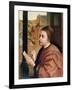 St Luke Drawing the Virgin, Detail, 15th Century-Rogier van der Weyden-Framed Giclee Print