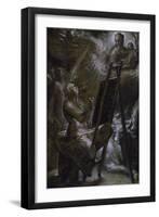 St. Luke Painting the Virgin, 1582-Bartholomaeus Spranger-Framed Giclee Print