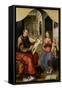 St. Luke Painting the Virgin, c.1545-Maerten van Heemskerck-Framed Stretched Canvas