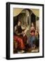 St. Luke Painting the Virgin, c.1545-Maerten van Heemskerck-Framed Giclee Print