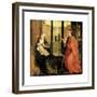 St. Luke Painting the Virgin-Rogier van der Weyden-Framed Premium Giclee Print