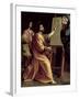 St. Luke Painting the Virgin-Raphael-Framed Giclee Print