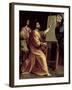 St. Luke Painting the Virgin-Raphael-Framed Giclee Print