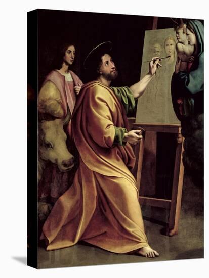 St. Luke Painting the Virgin-Raphael-Stretched Canvas