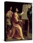 St. Luke Painting the Virgin-Raphael-Stretched Canvas