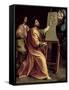 St. Luke Painting the Virgin-Raphael-Framed Stretched Canvas