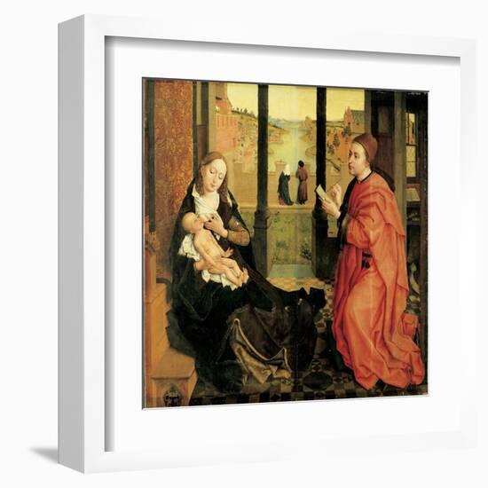 St. Luke Painting the Virgin-Rogier van der Weyden-Framed Art Print