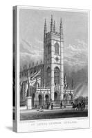 St Luke's Church, Chelsea, London, 1828-S Lacey-Stretched Canvas