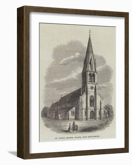 St Luke's Church, Weaste, Near Manchester-null-Framed Giclee Print