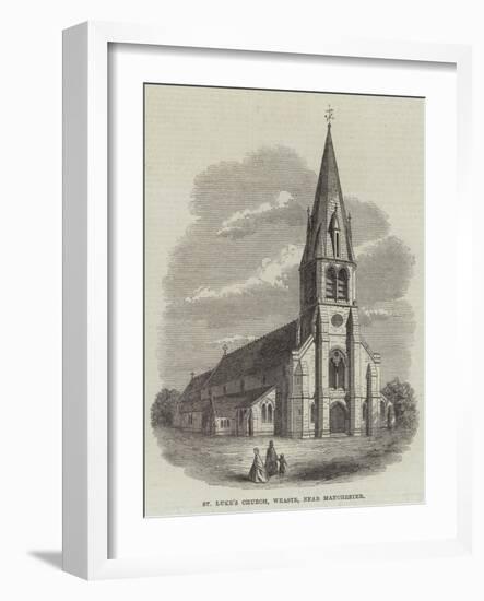 St Luke's Church, Weaste, Near Manchester-null-Framed Giclee Print