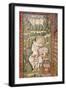 St. Luke the Evangelist (Mosaic)-Byzantine-Framed Giclee Print