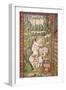 St. Luke the Evangelist (Mosaic)-Byzantine-Framed Giclee Print